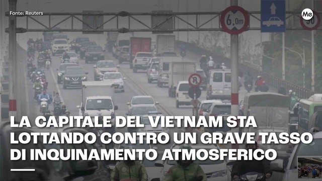 La capitale del Vietnam sta lottando contro un grave inquinamento atmosferico