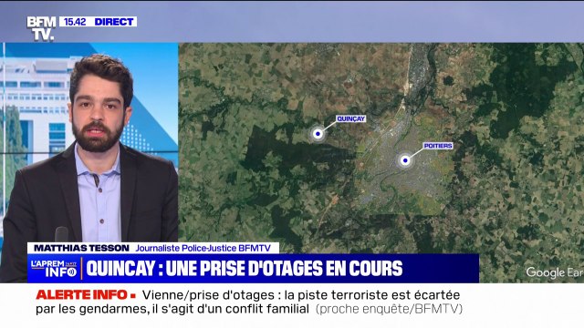 Quatre personnes retenues en otage dans une habitation à Quinçay près de Poitiers