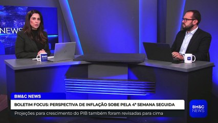 BOLETIM FOCUS: PERSPECTIVA DE INFLAÇÃO SOBE PELA 4ª SEMANA SEGUIDA