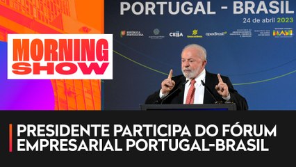 Lula volta a criticar atual nível da taxa Selic, em evento em Portugal