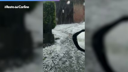 Grandine in provincia di Ravenna: il video