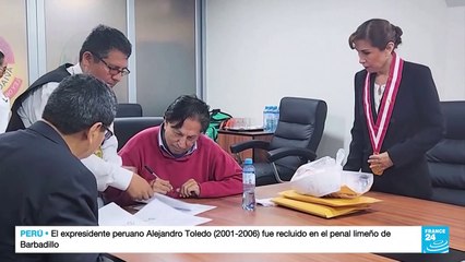 El expresidente Alejandro Toledo ya está en una prisión peruana