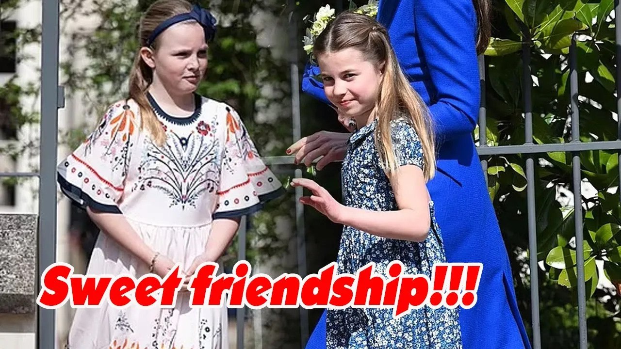Princess Charlotte's sweet friendship with cousins Mia and Lena Tindall