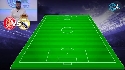 Alineación del Real Madrid contra el Girona