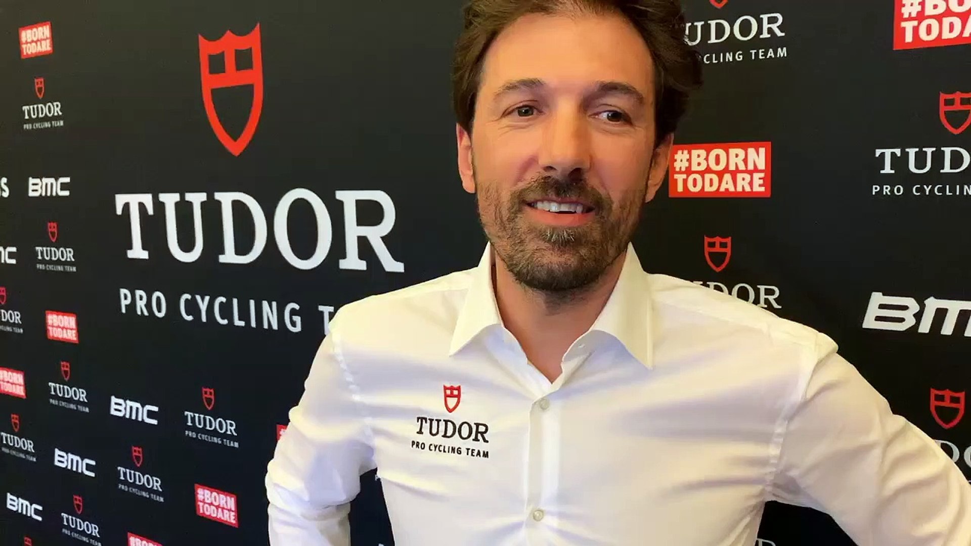 Tour de Romandie 2023 - Fabian Cancellara : "Un an après, Tudor Pro Cycling  Team est au départ du Tour de Romandie, merci !" - Vidéo Dailymotion