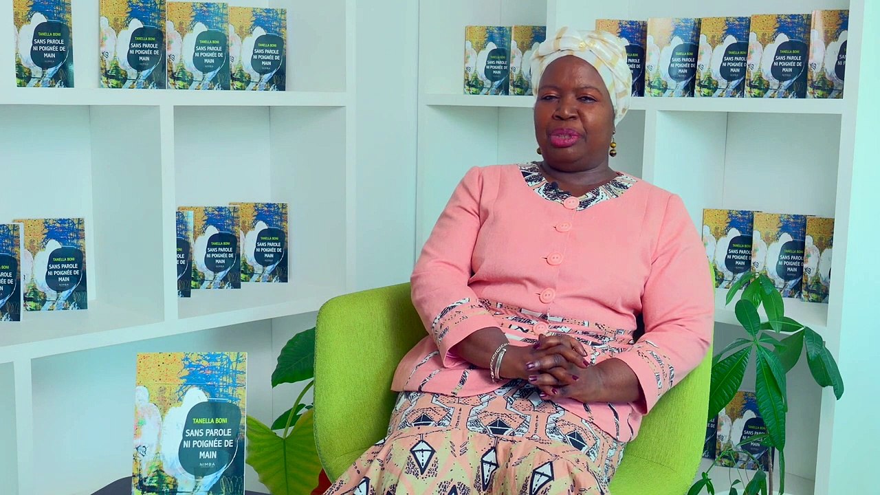 Tanella Boni présente son nouveau roman littéraire _Sans parole ni poignée de main_
