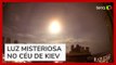 Luz misteriosa cruza o céu de Kiev e alerta antiaéreo é acionado