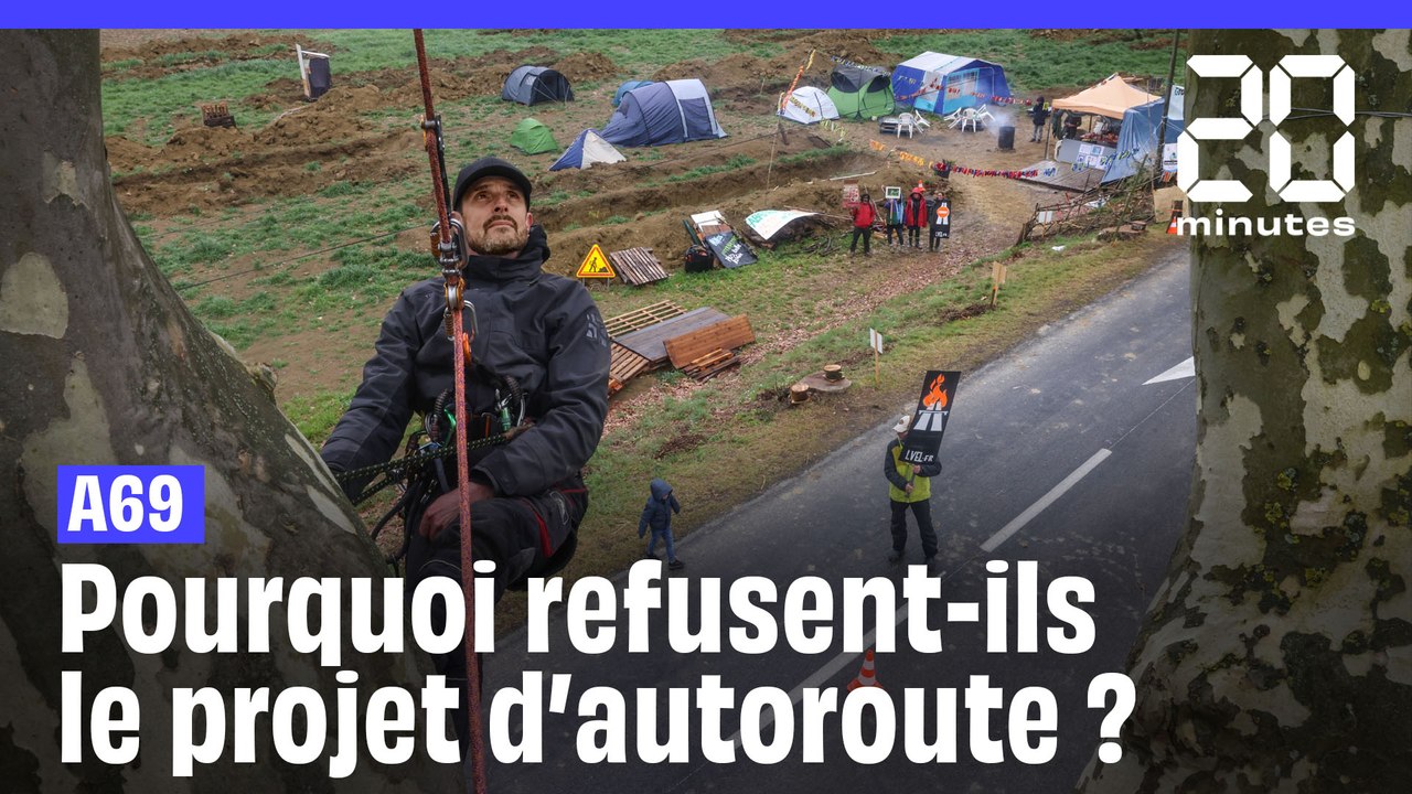 A69 : Des militants écologistes vent debout contre le projet d'autoroute