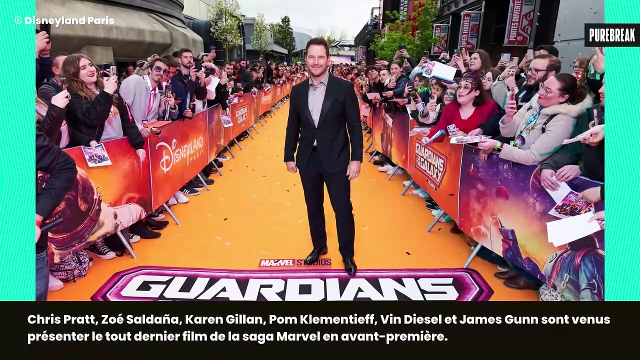 On a échangé quelques mots (en français !) avec le casting des Gardiens de la Galaxie 3 à Disneyland Paris