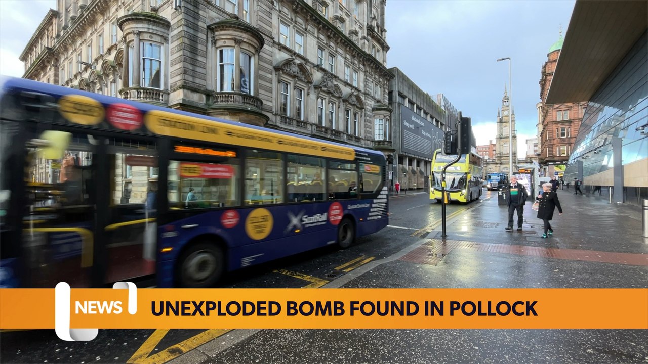 Glasgow headlines 24 April Pollock resident evacuated after unexploded