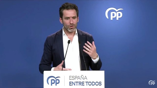 Borja Sémper sobre Primo de Rivera: Es tan evidente que es un juego de magia en virtud del cual los españoles dejemos de interesarnos de lo que realmente importa