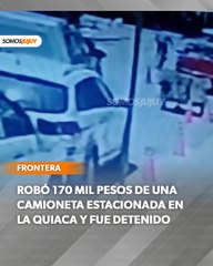 Robó $170mil de una camioneta estacionada en La Quiaca y fue detenido