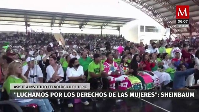 La 4T lucha en especial por los derechos de las mujeres, asegura Claudia Sheinbaum