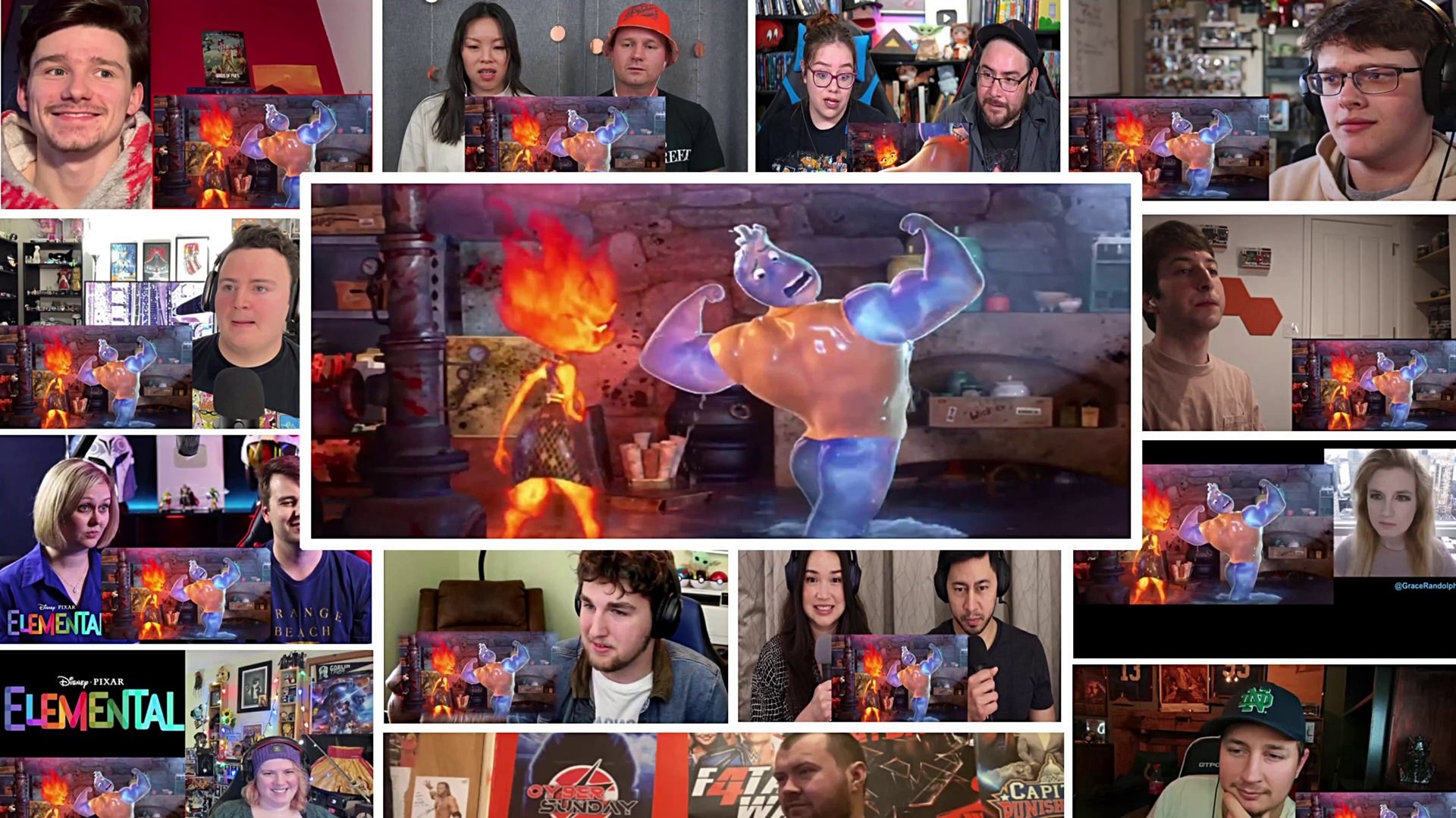 ⁣Elemental Trailer Reaction Mashup | Reaction Mashup | Mashup | Elemental