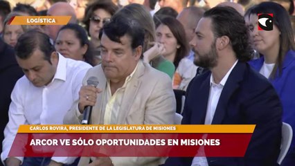 Arcor usará el puerto de Posadas para sacar su producción
