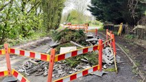Asbestos dumped in Abbots Hill, Ospringe