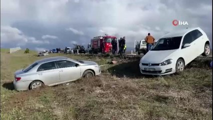 Yozgat'ta zincirleme trafik kazası: 1 ölü, 8 yaralı