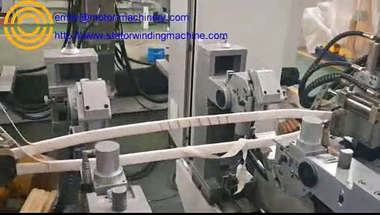 Automatic CNC  synchronous motors Coil Forming Machine WIND-FM-1300_(new)