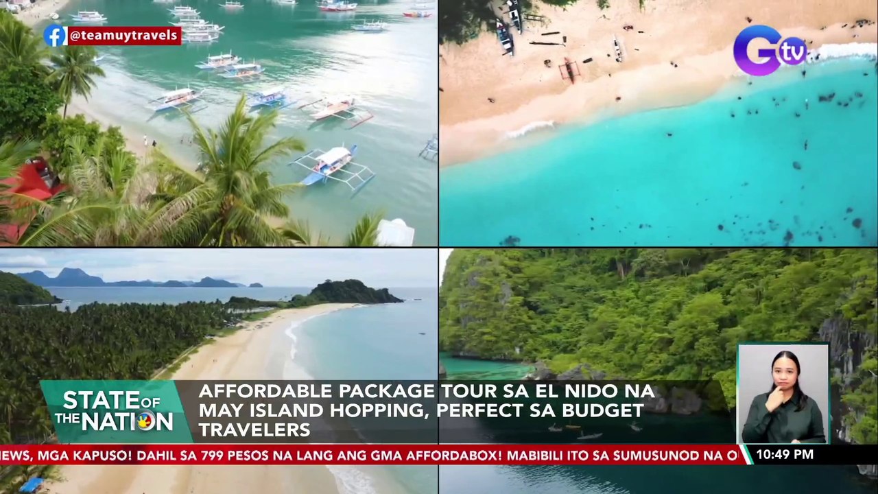 Affordable package tour sa El Nido na may island hopping, perfect sa budget travelers | SONA