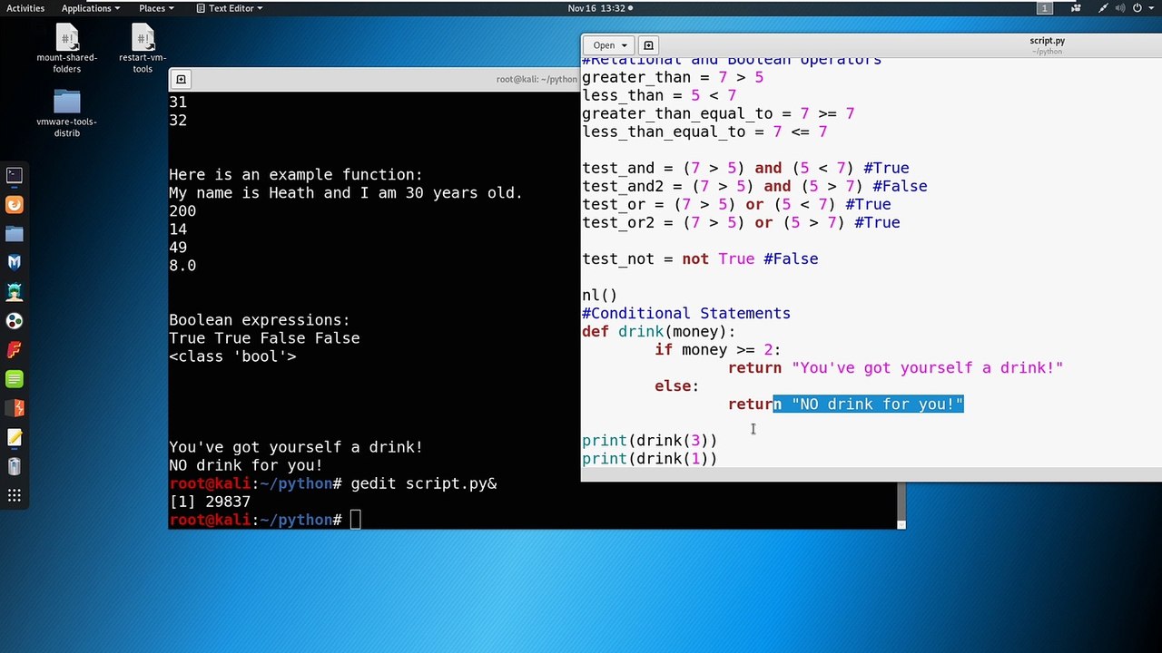 Security Academy Practical Ethical Hacking - Conditional Statements