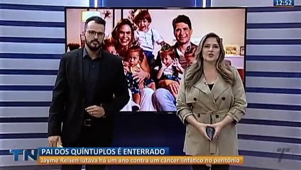 Pai dos quíntuplos capixabas é enterrado na Grande Vitória