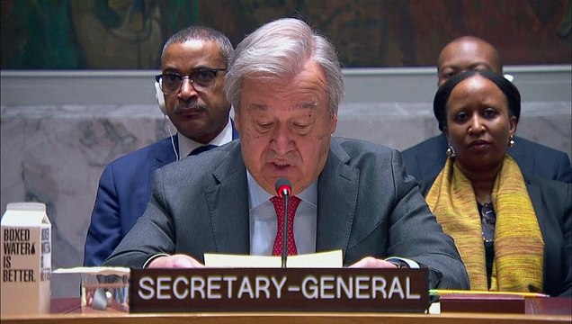 Guterres: ‘Invasão russa da Ucrânia está devastando o país’
