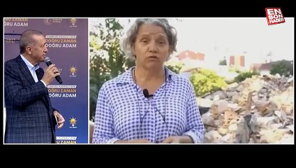 Cumhurbaşkanı Erdoğan'ın Manisa mitinginde izlettiği Kılıçdaroğlu videosu