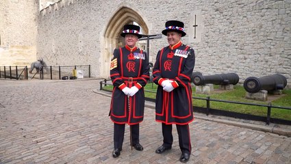 Beefeaters display new uniform ahead of King’s coronation