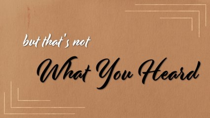 Amy Grant - What You Heard