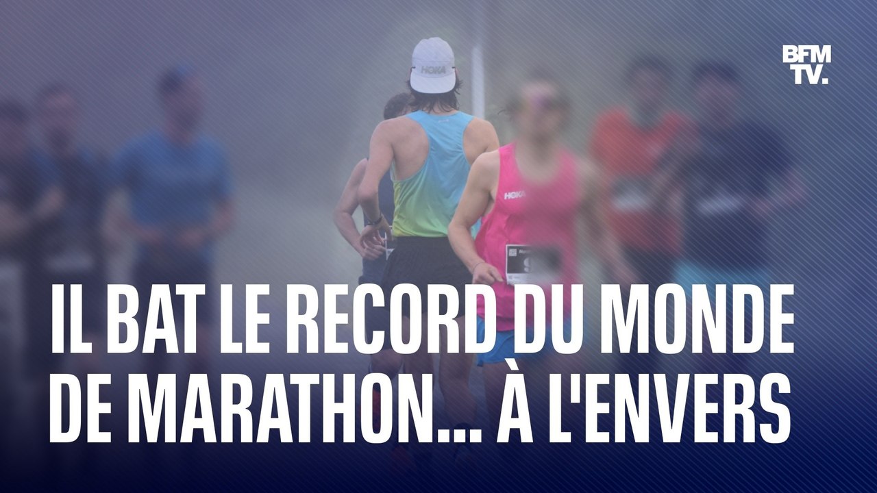 Ce Français a battu le record du monde du marat...
