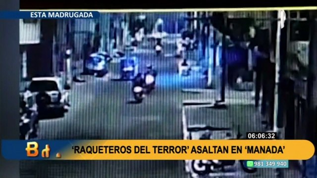 Raqueteros en 'manada' en SJM: asaltan a más de 10 personas en una sola noche