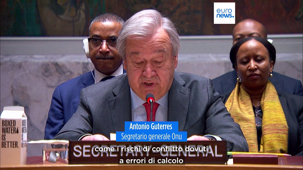 ONU. La Russia attacca l'Occidente. Guterres: "Sull'Ucraina rischio di conflitto senza precedenti"
