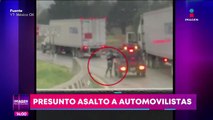 Captan presunto asalto a automovilistas en la Puebla-Veracruz