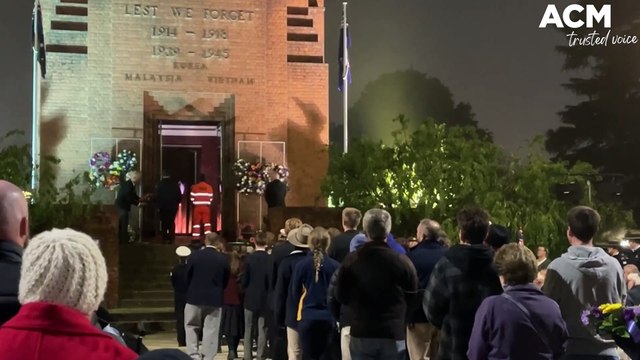Bathurst Anzac Day dawn service | April 25, 2023 | Western Advocate