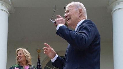 Joe Biden appears to confirm 2024 presidential bid with one word