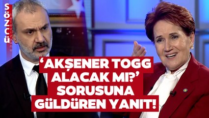 Akşener'den 'TOGG Alacak Mısınız?' Sorusuna Güldüren Yanıt! 'Kocama Sorayım Bakayım'