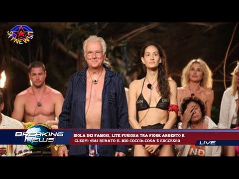 Isola dei Famosi, lite furiosa tra Fiore Argento e Clery: «Hai rubato il mio cocco».Cosa è successo