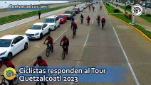 Ciclistas responden al Tour #Quetzalcóatl 2023