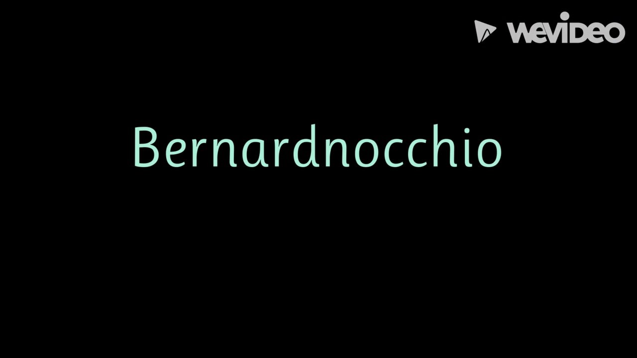 Bernardnocchio Trailer