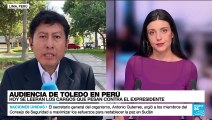 Informe desde Lima: inicia audiencia de lectura de cargos contra Alejandro Toledo