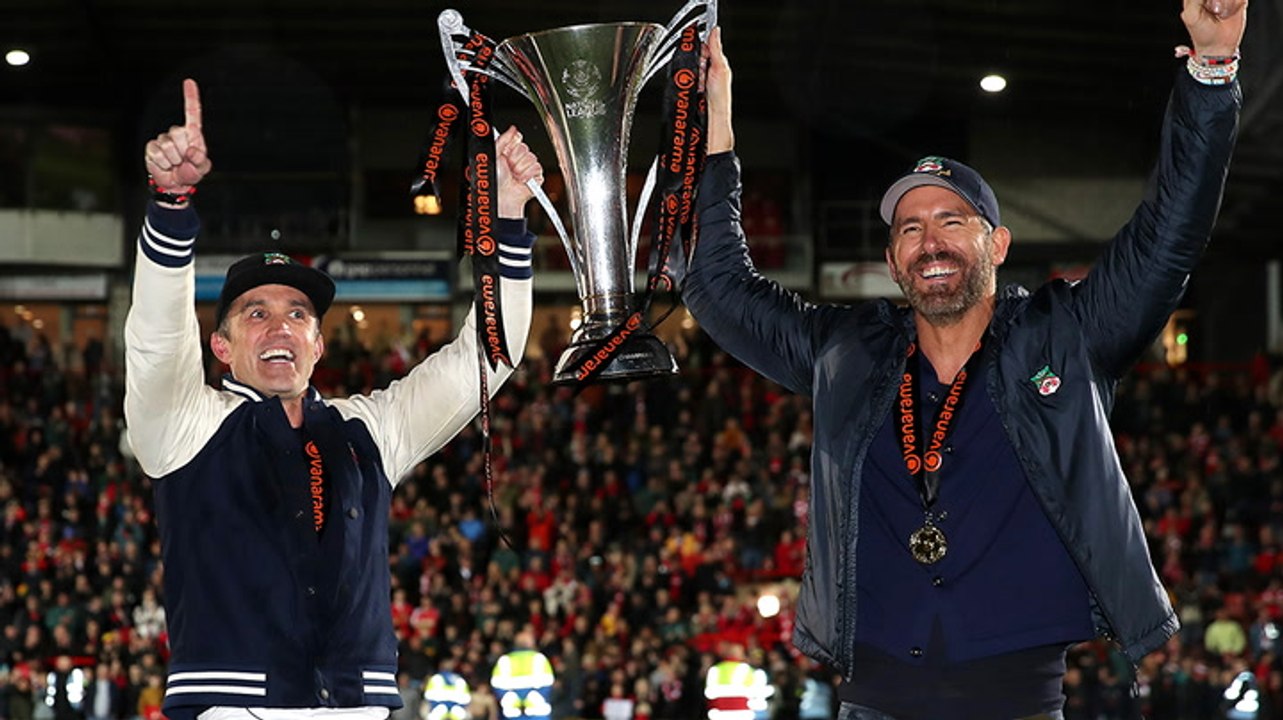 Ryan Reynolds is ‘honorary Welsh boyo’ after Wrexham promotion, says Anthony Hopkins