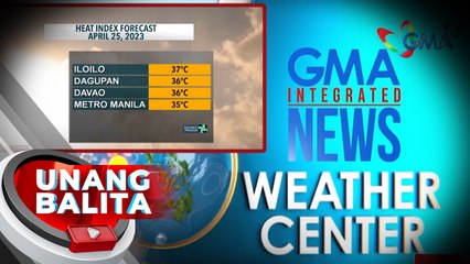 Ilang bahagi ng bansa, maghanda muli sa nakakapasong panahon ngayong araw; Easterlies, nagdudulot ng mainit at maalinsangang panahon - Weather update today as of 6:07 a.m. (April 25, 2023)| UB