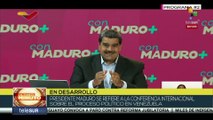 Presidente de Venezuela: Las relaciones con Colombia van excelente, avanzando en todos los frentes