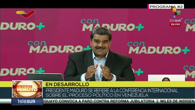 Presidente de Venezuela: Las relaciones con Colombia van excelente, avanzando en todos los frentes