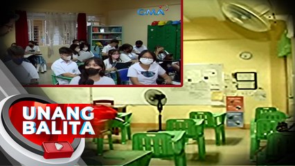 Mga estudyante, hirap sa loob ng classroom dahil sa matinding init | UB