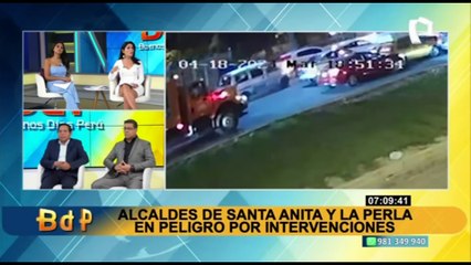 Casos de extorsión: alcaldes de Santa Anita y La Perla piden mayor apoyo policial en operativos contra mafias