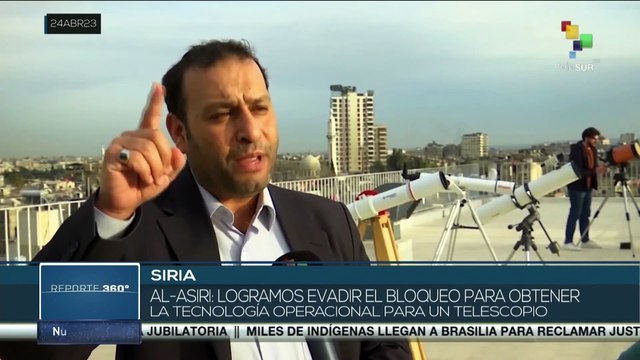 Científicos sirios logran fabricar con recursos locales el primer telescopio astronómico propio
