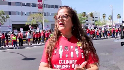 Trabajadores protestan por mejores condiones laborales