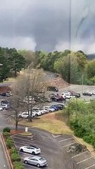Arkansas F3 Tornado Caught On Camera