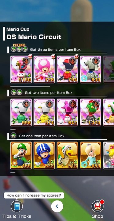 Mario Kart Tour: Mario Tour: Mario Cup  for  Tokens